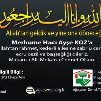Ayşe Koz Vefat Haberi