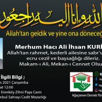 Ali İhsan Kuriş Vefat Haberi