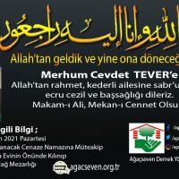 Cevdet Tever Vefat Haberi
