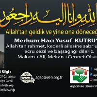 Yusuf Kutru Vefat Haberi