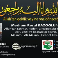 Resul Kazoğlu Vefat Haberi