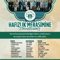 Hafızlık Merasimine Davetlisiniz