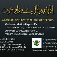 Hatice Bayrakal Vefat Haberi