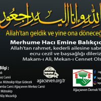 Emine Balıkçıoğlu Vefat Haberi