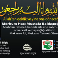 Mustafa Balıkçıoğlu Vefat Haberi
