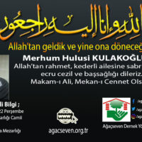 Hulusi Kulakoğlu Vefat Haberi