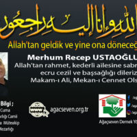 Recep Ustaoğlu Vefat Haberi