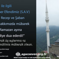 Mübarek Üç Aylar ve Regaip Kandiliniz Mübarek Olsun.