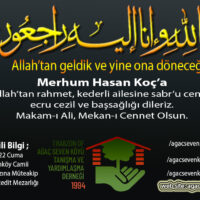 Hasan Koç Vefat Haberi