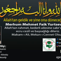 Mehmet Faik Yurtseven Vefat Haberi