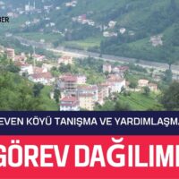 GÖREV DAĞILIMI YAPILDI.