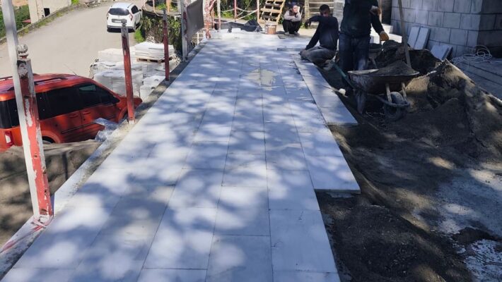 Dualarla Merkez Camii Tadilatı İşlemlerine Başladık…
